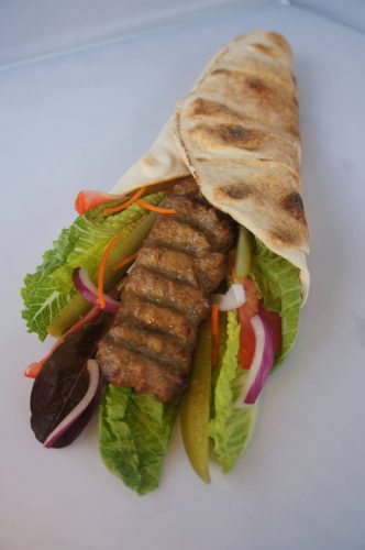 Koubideh Wrap (ground sirloin)